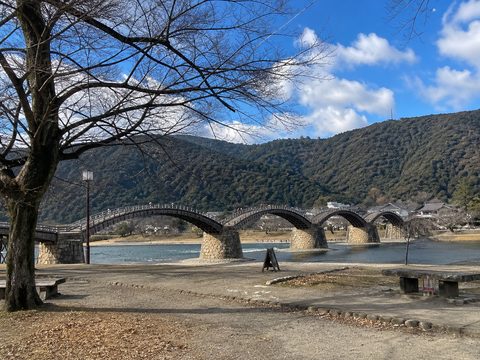 吉香公園與錦帶橋